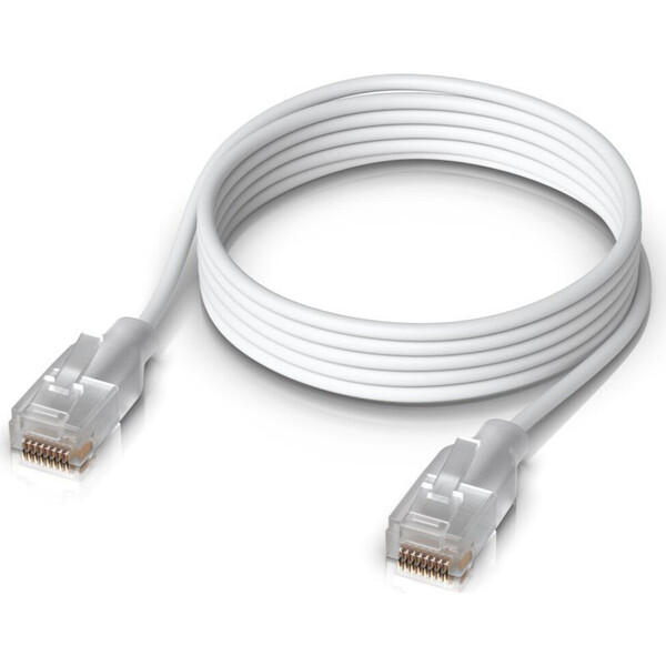 E-shop Ubiquiti Etherlighting Patch kábel CAT6 0,3m biely
