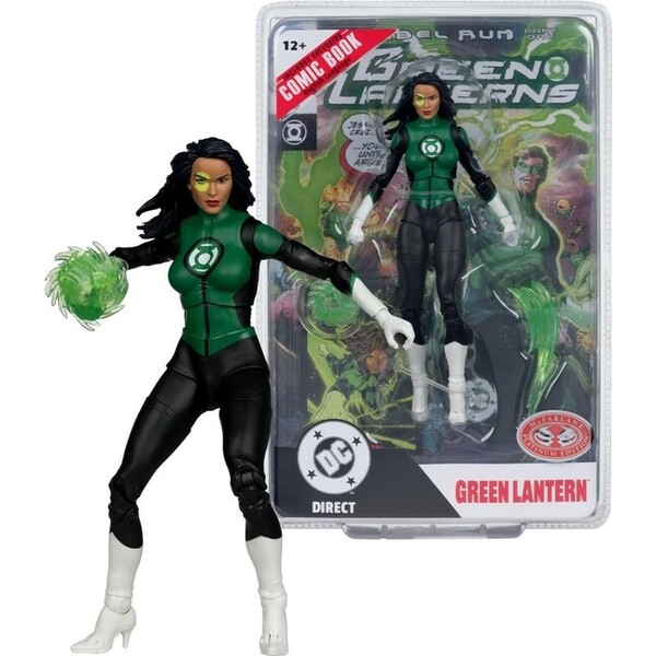 Figúrka McFarlane Toys DC Direct 7 s komiksom WV11 – Green Lanterns 48 – Jessica Cruz 18 cm (chase v - Figúrky - Obrázok d_0493d917cfd54de5bda33a08eb6d0e4b
