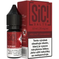 SIC! SALTS Brusnicový Ice (20mg) - E-liquidy