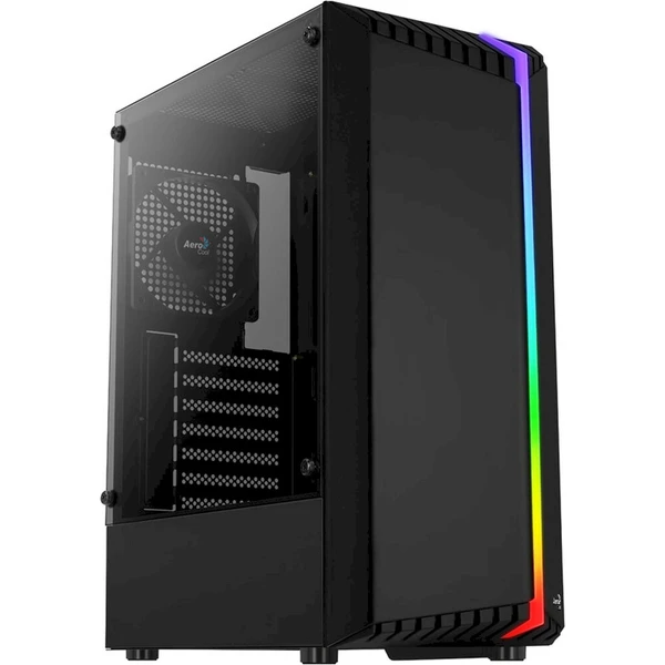 Aerocool Bionic v1 Midi-Tower RGB čierna - Počítačové skrine - Hlavný obrázok