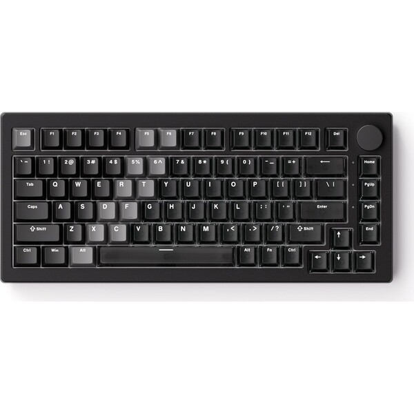 E-shop Akko 5075 V3 Akko Frost Pink bezdrôtová herná klávesnica (US) čiernošedá