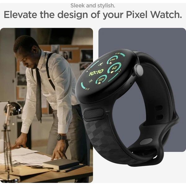 Spigen Parallax remienok Google Pixel Watch 5/4/3 45mm matte black - Remienky - Obrázok d_053b499e3b884c3abf512f207fcec9e8