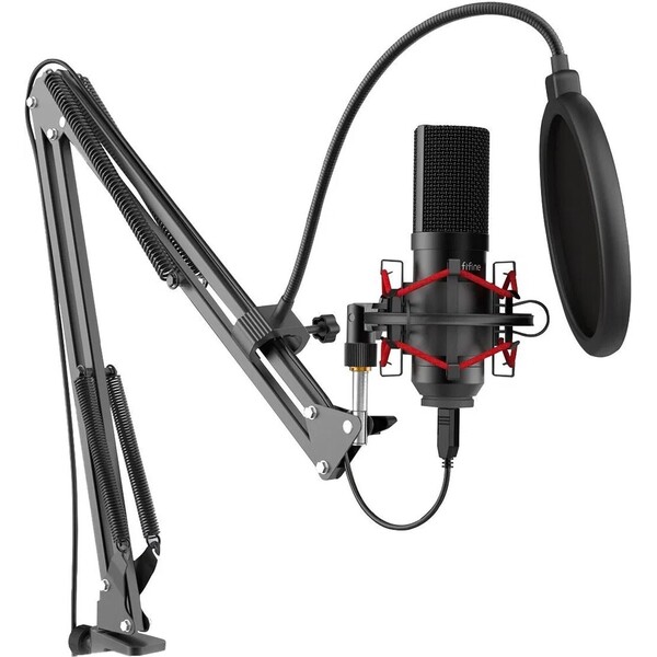 E-shop Fifine T732 mikrofón čierny