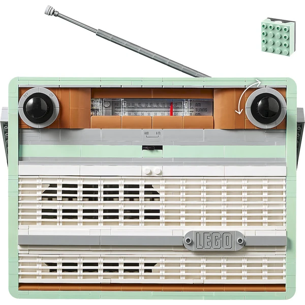 LEGO Icons 10334 Retro rádio - LEGO - Obrázok d_05e005a92d4a4c35a644d224ffe59d0d
