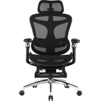 SIHOO Doro C300L Opierka na nohy Pro stolička čierna - Stoličky