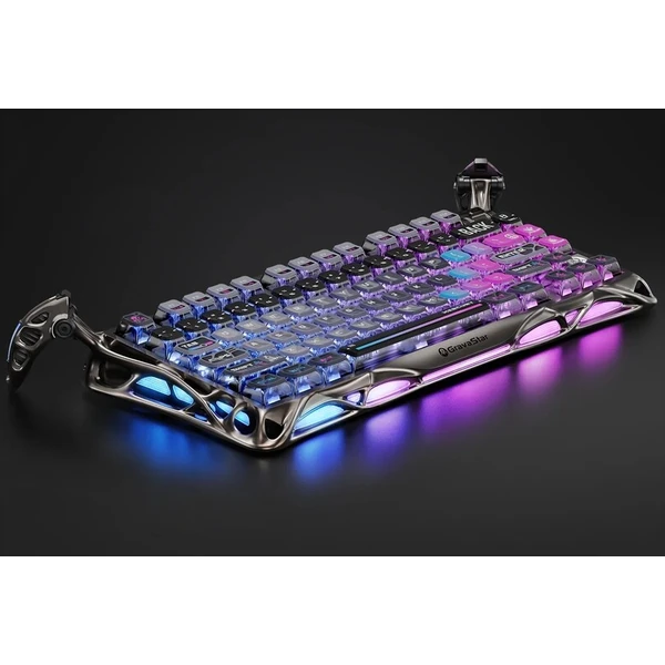 GravaStar Mercury K1 Pro Špeciálna edícia Cyberpunk herná klávesnica - Klávesnice - Obrázok d_0609c709ebf0476187ee781f59e7af09