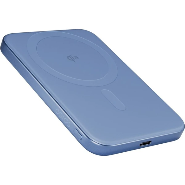 iWant by Epico UltraPack Qi2 5000mAh Mag+ tenká hliníková bezdrátová powerbanka EM51 - světle modrá - Powerbanky - Obrázok d_062defecc21240479032be250513f975