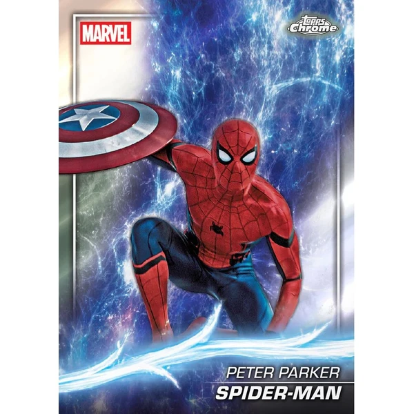 Zberateľské karty Topps 2025 Marvel Studios Chrome Value Box - Zberateľské karty a nálepky - Obrázok d_064b318095c14e7782bdb48fb2474171
