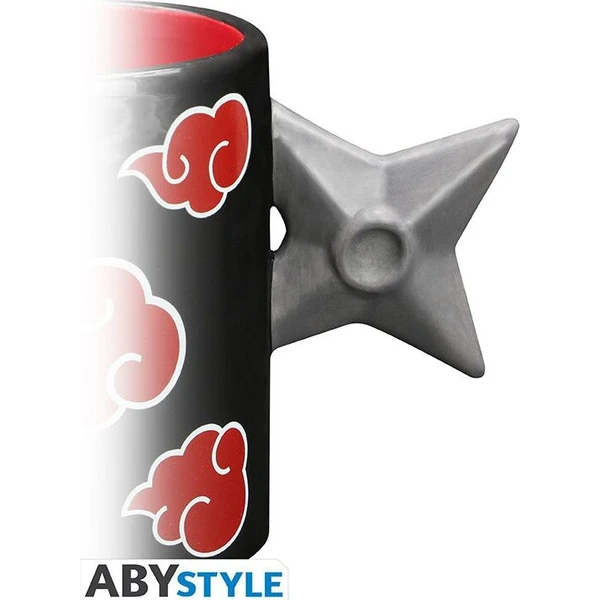 Hrnček 3D Naruto Shippuden - Shuriken Akatsuki 460 ml - Hrnčeky - Obrázok d_0659ba7a32c746b582d0a35932dde01d