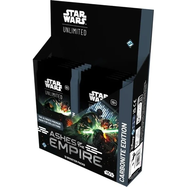 Star Wars TCG SWU08: Ashes of the Empire - Carbonite Booster Box - Star Wars TCG - Hlavný obrázok