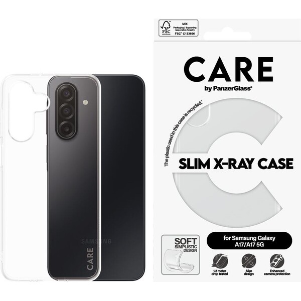 E-shop PanzerGlass® CARE X-Ray kryt Samsung Galaxy A17/A17 5G/M17 5G priehľadný
