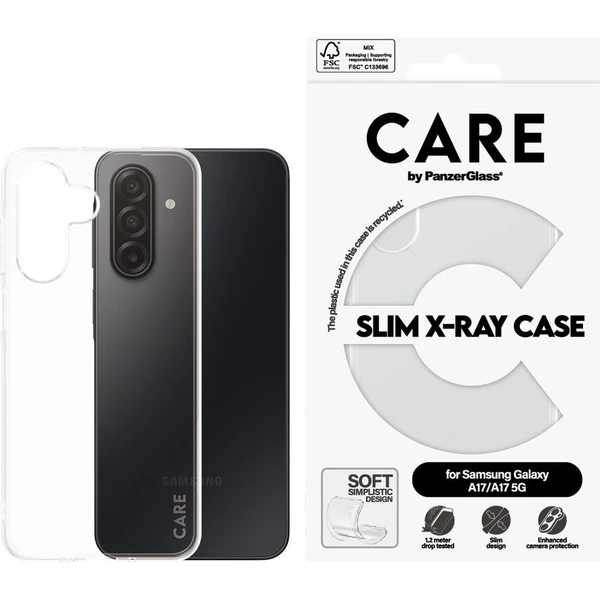 PanzerGlass® CARE X-Ray kryt Samsung Galaxy A17/A17 5G/M17 5G priehľadný - Puzdra - Hlavný obrázok