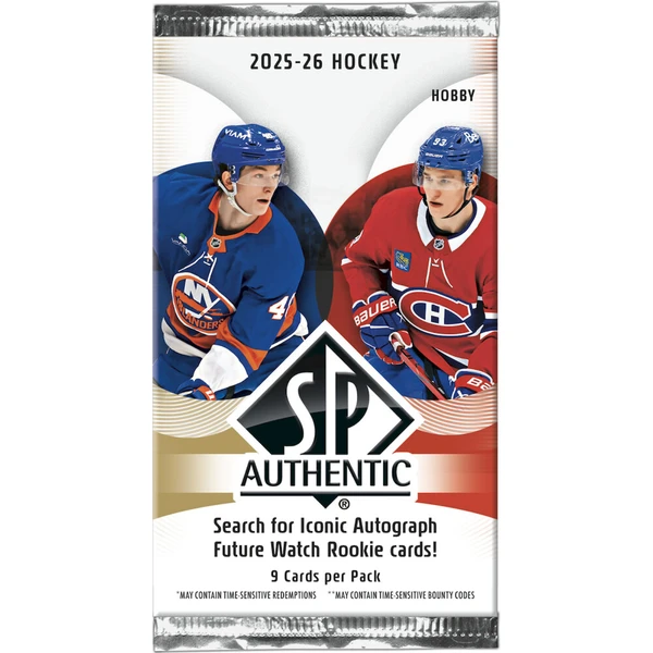 2025-26 Upper Deck SP Authentic Hockey Hobby Box - Hokejové karty - Obrázok d_071aaebfcbd34018b578bfc30db3e243