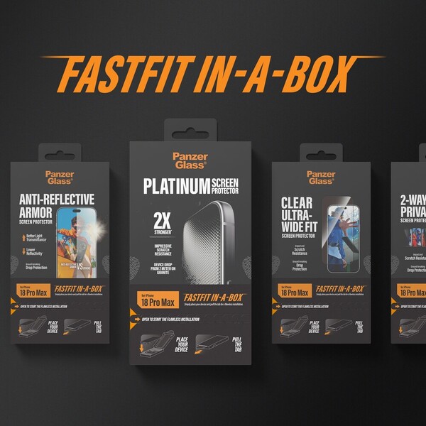 PanzerGlass Ceramic II sklo Apple iPhone 18 Pro Max/17 Pro Max s bezprašným instalačním boxem - Ochranné fólie a sklo - Obrázok d_0798ba9c533e479e836569a2587b324d