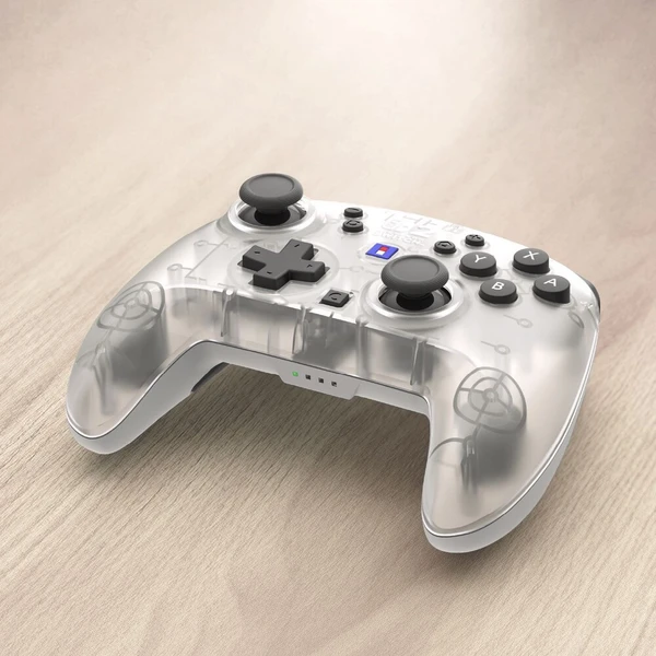 HORI HORIPAD Turbo bezdrôtový herný ovládač Frost (NSW/NSW2/OLED) - Herné ovládače - Obrázok d_07ad6f387820497ca708316b60c0a157