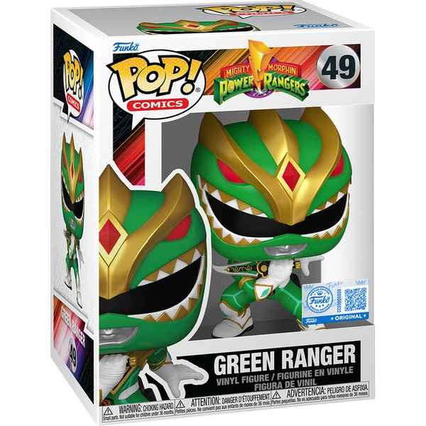Funko POP Comics: MMPR- Green Ranger - Funko POP! - Obrázok d_07b5a73e2f944bc0bbae9852a2a9684f
