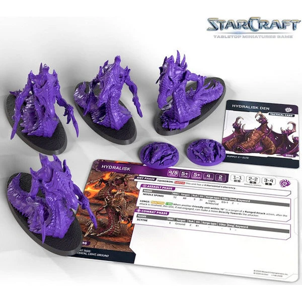StarCraft The Miniatures Game - Hydralisk - Zerg - Expansion Set - EN - Stolové hry - Obrázok d_07c8dfac9289475c864a29842ac97693