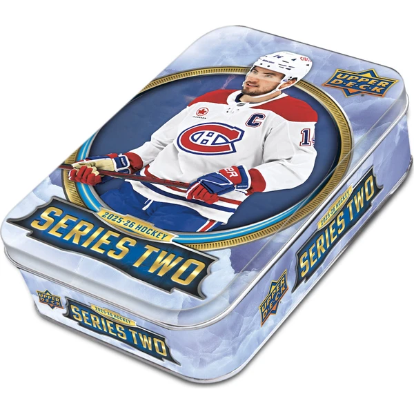 Hokejové karty 2025-26 Upper Deck Series 2 Hockey TIN Box - Hokejové karty - Hlavný obrázok