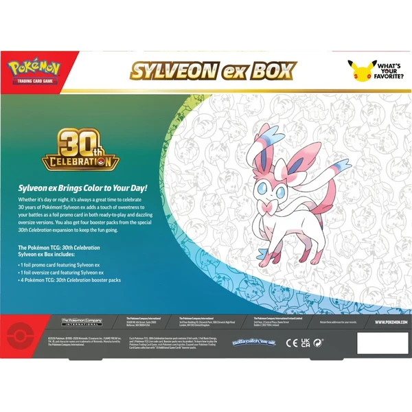 Pokémon TCG: 30th Celebration Sylveon ex Box - Pokémon karty - Obrázok d_08e5a0c49fa74f25ad4b9ecad159799e