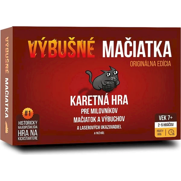 Výbušné mačiatka - Stolové hry - Hlavný obrázok