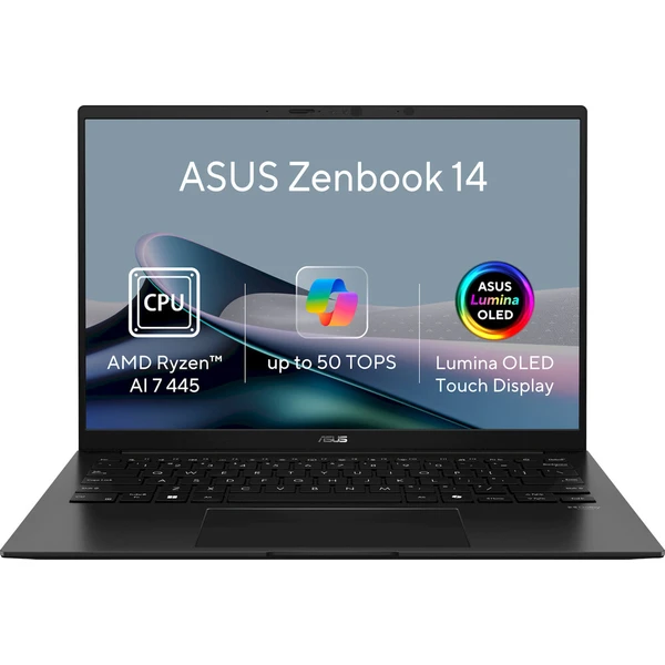 ASUS Zenbook 14 (UM3406GA-OLED232W) čierny - Notebooky - Hlavný obrázok