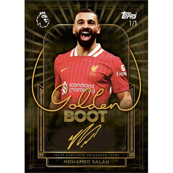 Topps Flagship Premier League 2026/27 Trading Cards - Golden Boot Tin - Futbalové karty - Obrázok d_09ab93ed09c44c81ae37a0ce2e567b6e