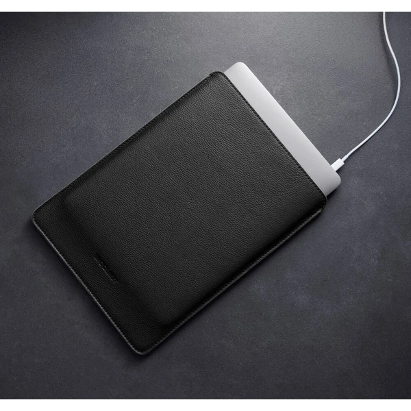 Woolnut Leather Sleeve kožené pouzdro MacBook Neo černé - Puzdra - Obrázok d_09acad3d350d4b53a7f545ddf6131590