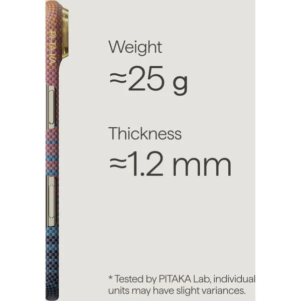 Pitaka Edge Case California Dream Sunset 2.0 #5 MagSafe kryt iPhone Air - Puzdra - Obrázok d_09adf532b33d4292a170531054f3a370