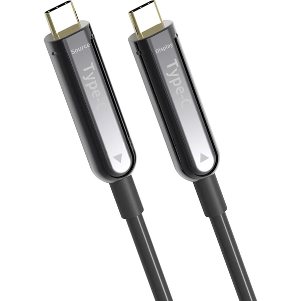 PremiumCord USB-C DP1.2 optický video kabel 30m - Káble a redukcie - Obrázok d_09c6969bd5cd45f683f178337db17584