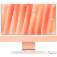 CTO Apple iMac 24" (2024) 10CPU / 32GB/1TB / Myš / Držiak.sklo / oranžová / CZ TouchID KL / Stojan - All-in-one