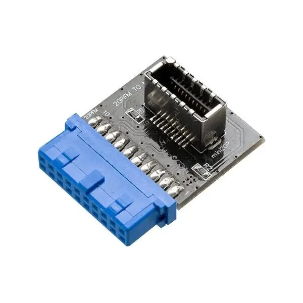 Akasa AK-CBUB51-BK adaptér USB 3.0 na USB 3.1, 20-pin (AK-CBUB51-BK) - Káble a redukcie - Hlavný obrázok