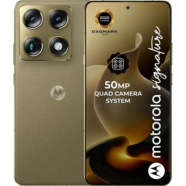 Motorola Signature 16GB/512GB PANTONE Martini Olive - Mobilné telefóny - Hlavný obrázok