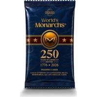 2026 World's Monarchs - Séria 3 balíček - Zberateľské karty a nálepky