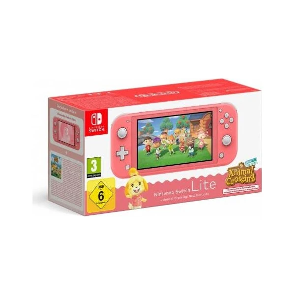 Nintendo Switch Lite korálková + ACNH balík - Konzoly - Hlavný obrázok