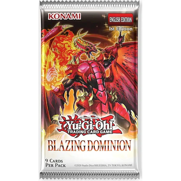 Yu-Gi-Oh! - Blazing Dominion Booster - Yu-Gi-Oh! karty - Hlavný obrázok