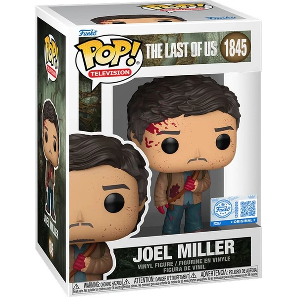 Funko POP! #1845 Television: The Last of Us - Joel Miller (Battle Damaged) (Exclusive) - Funko POP! - Obrázok d_0aad3f604a5d4355b3c271931407ba05