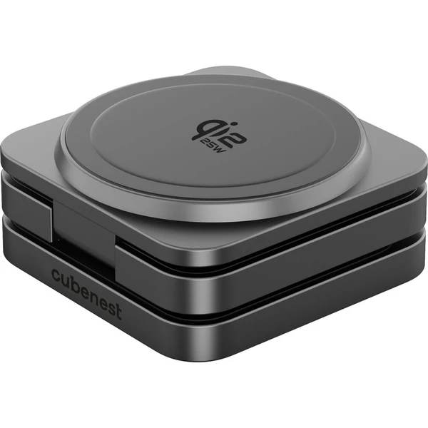 Cubenest SQS312 Pro Qi2.2 3v1 magnetická nabíjačka pre Samsung sivá - Nabíjačky - Obrázok d_0b03ee34bfea46fb86cf5dca6426abbd