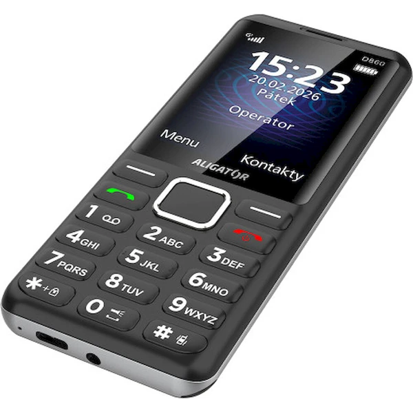 Aligátor D860 Dual SIM čierny - Mobilné telefóny - Obrázok d_0b24ae409cc144f99cb62d2c189f9a30