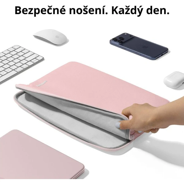 tomtoc Light A18 sleeve puzdro 13" MacBook Neo ružové - Puzdra - Obrázok d_0b6cf897e28e40f19fdd41be79c64164