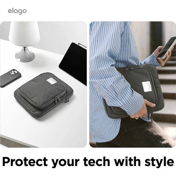 ELAGO Tablet Sleeve puzdro pre 11'' iPad/Tablet svetlosivé - Puzdra - Obrázok d_0b828d4a9a37474bbd3e05c521feaed5