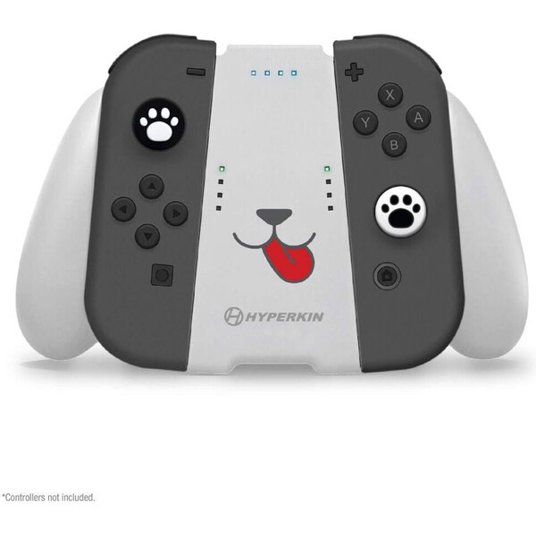 Držiak a náhradné gripy Hyperkin pre Nintendo Switch/Switch OLED Mode Joy-Con ovládač