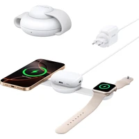 Anker MagGo B25M8 3v1 MagSafe nabíjačka (15W) biela - Nabíjačky