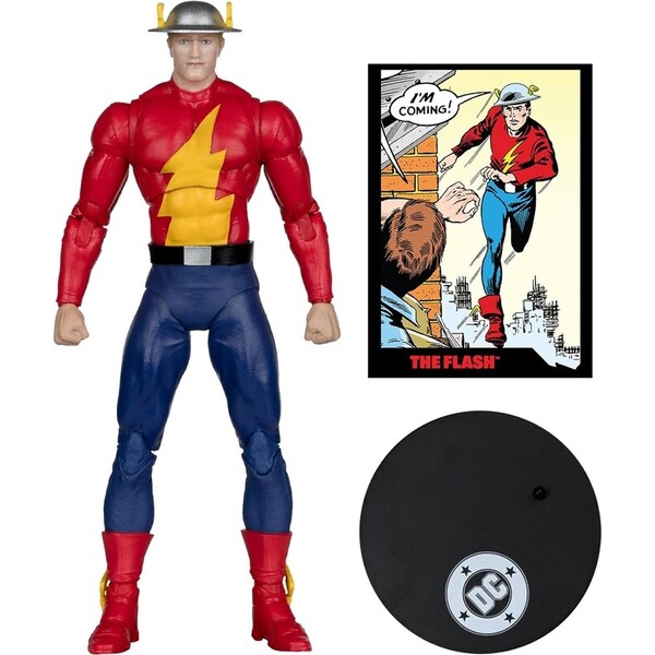E-shop Figúrka McFarlane Toys DC s komiksom WV 11 Flash 123 – Jay Garrick Flash 18 cm [Chase]