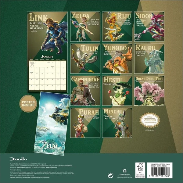 Kalendár Legend of Zelda 2027 - Kalendáre - Obrázok d_0c3416ad483049e3b6028fefe5fcf83a