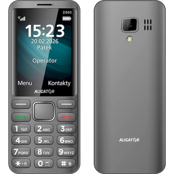 Aligátor D860 Dual SIM titanový - Mobilné telefóny - Obrázok d_0c4d43198bd94bebb3be26a9add2b949