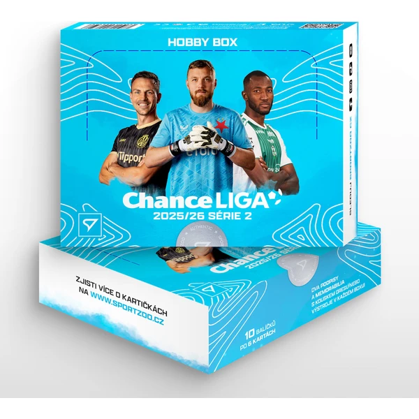 Futbalové karty SportZoo Chance Liga 2025/26 - Hobby box - Futbalové karty - Hlavný obrázok