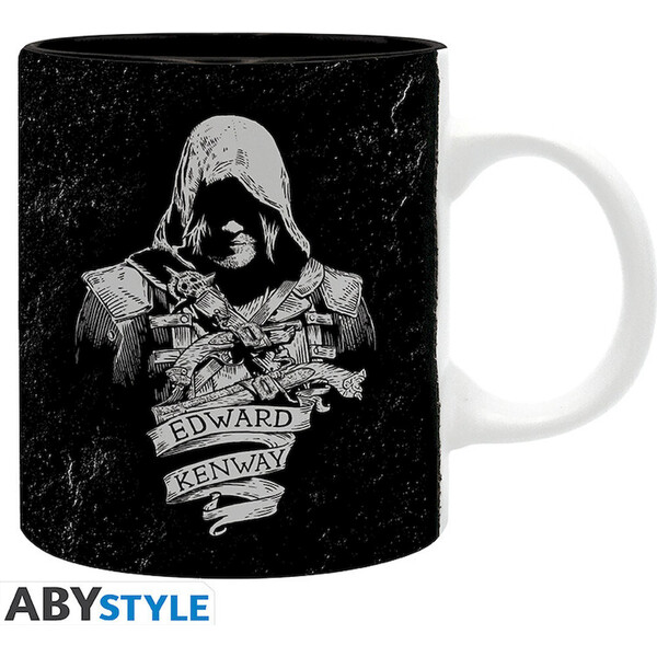 E-shop Hrnek Assassin's Creed Black Flag Resynced - Edward Kenway & Crest