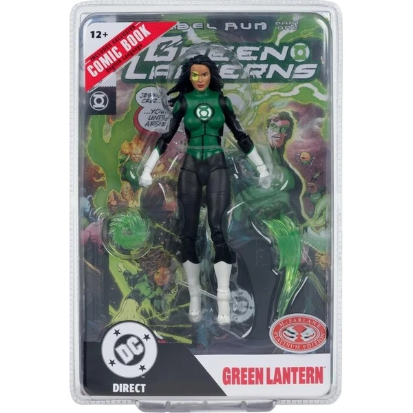 Figúrka McFarlane Toys DC Direct 7 s komiksom WV11 – Green Lanterns 48 – Jessica Cruz 18 cm (chase v - Figúrky - Obrázok d_0cb171fa24734e86b94e00adf081aadb