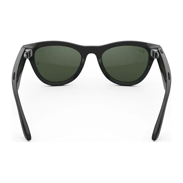 Meta RAY-BAN Skyler Gen2 (Štandardné) inteligentné lesklé okuliare (zatemňovacie - číre/zelené) čier - AR okuliare - Obrázok d_0d2418321fd64067b25a61bd90bbe6f4