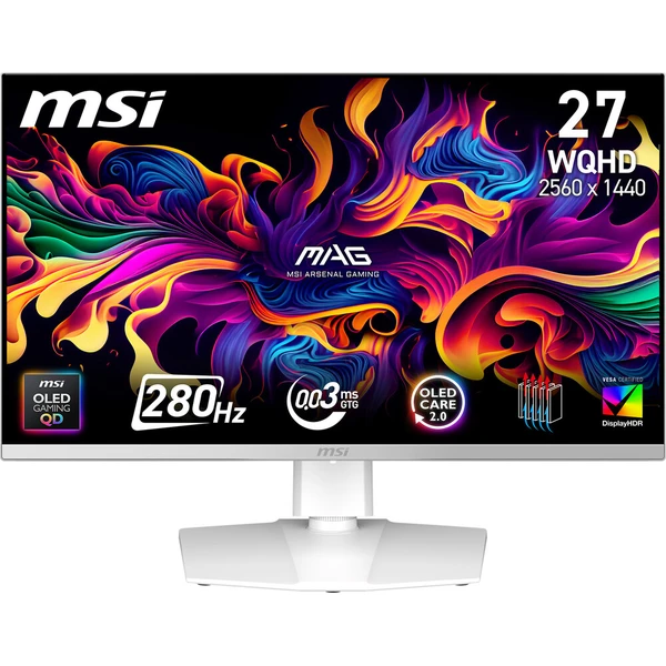 MSI MAG 272QPW QD-OLED X28 herný monitor 26,5" - Monitory - Hlavný obrázok
